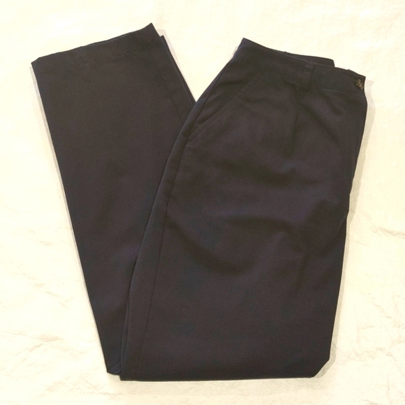 Studio Works Navy Blue Casual Pants Size 8P - Picture 7 of 8